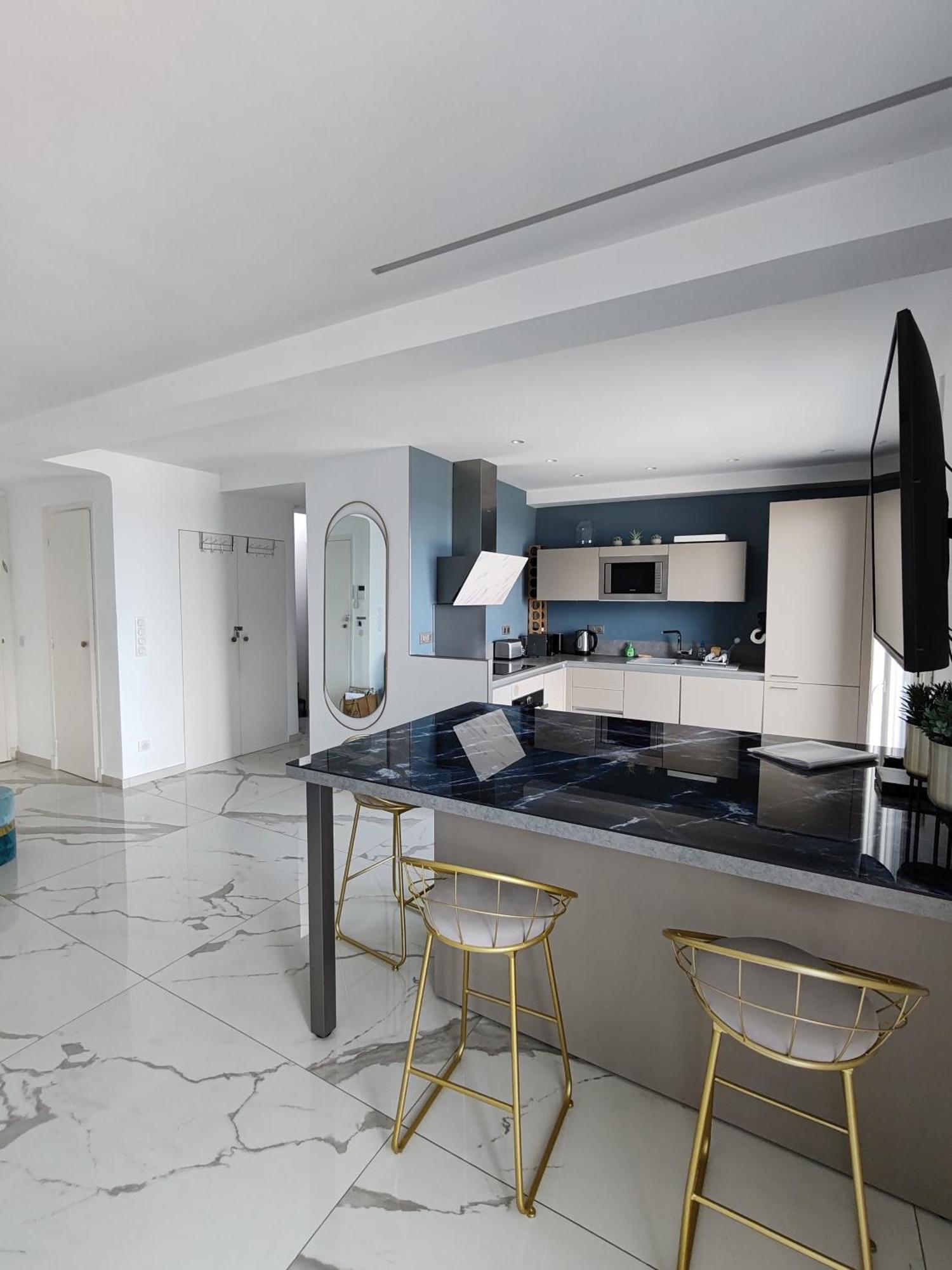 ניס Beach Front, Superbe Appartement Pour 4 Personnes מראה חיצוני תמונה